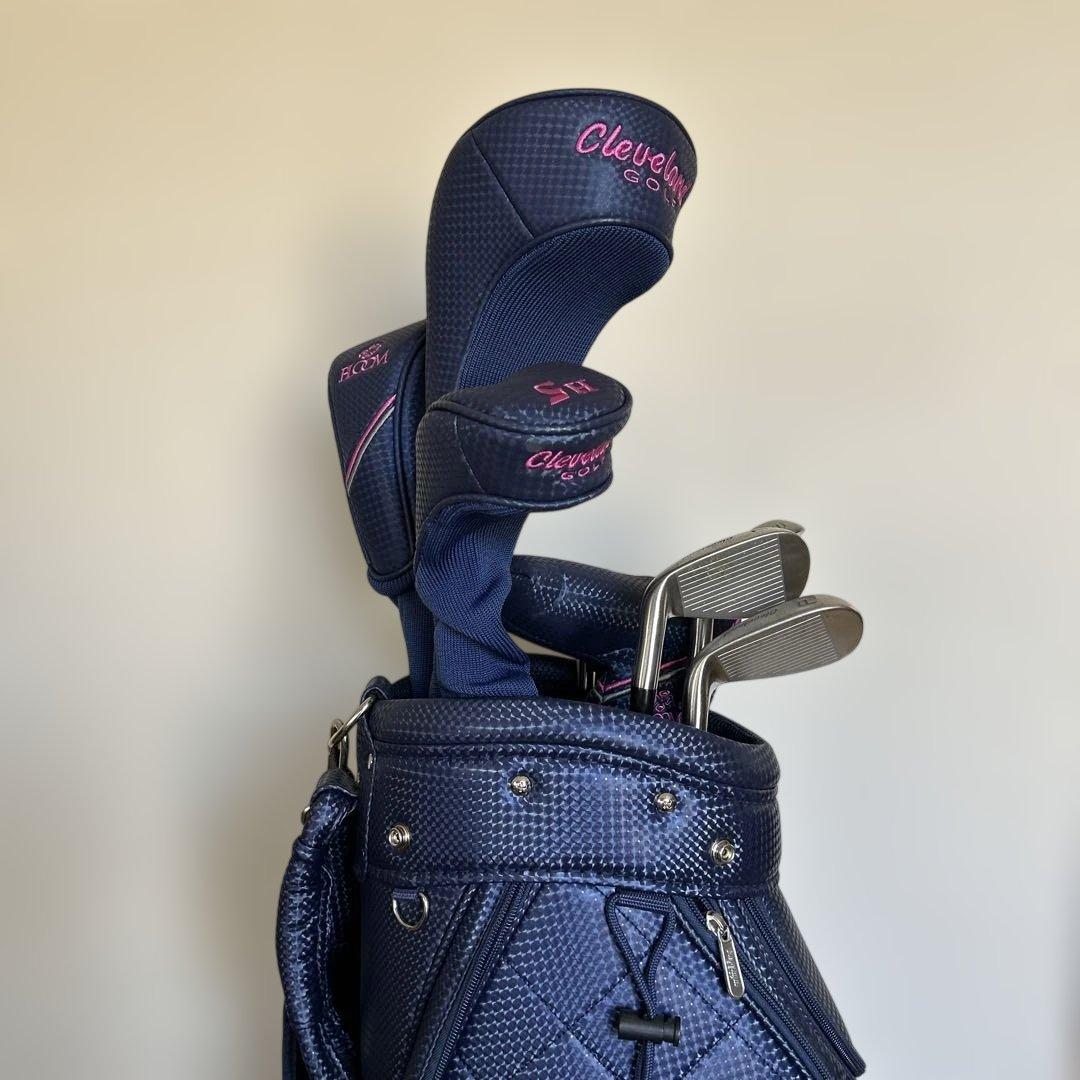 クリーブランドBLOOM 初心者セットELOM ゴルフバッグ