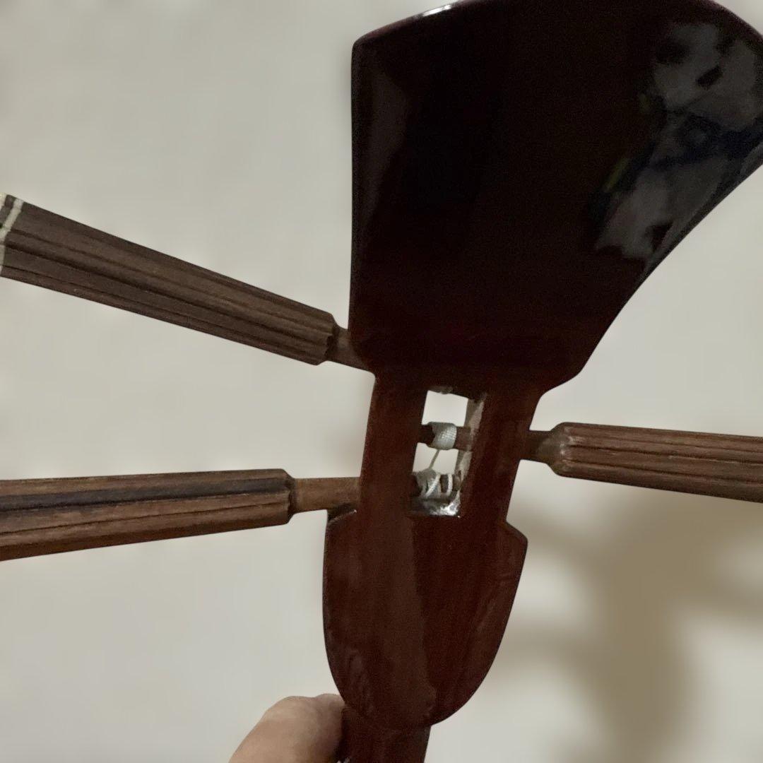 沖縄　三線　弦楽器　ソフトケース付き　リュックタイプ