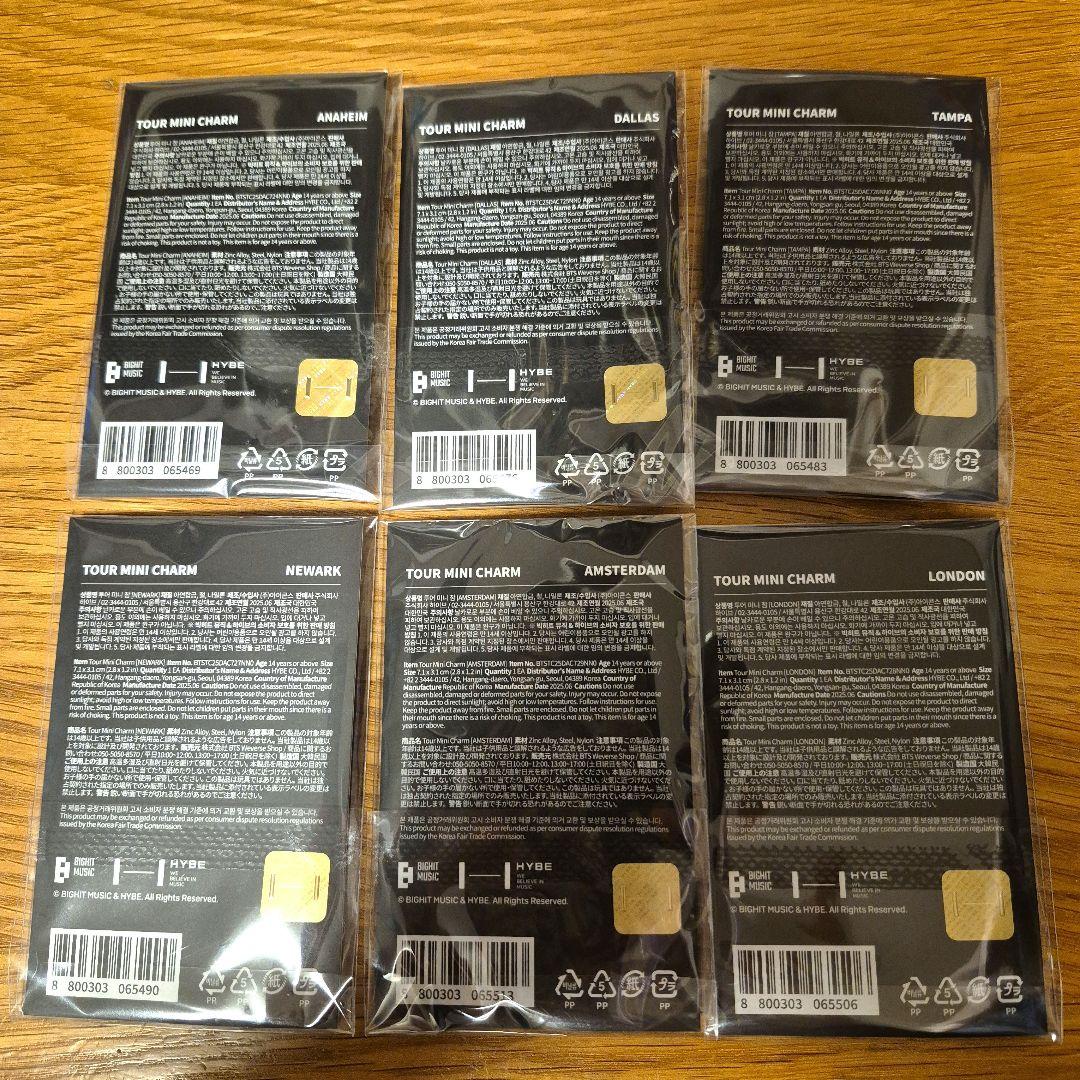 runseokjin_ep.tour ツアー ギターチャーム jin