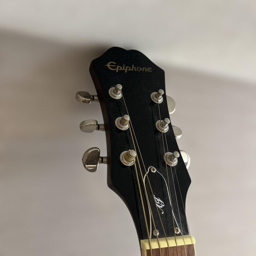 【紅の君】Epiphone AJ-220SCE　ソフトケース付き　エレアコ