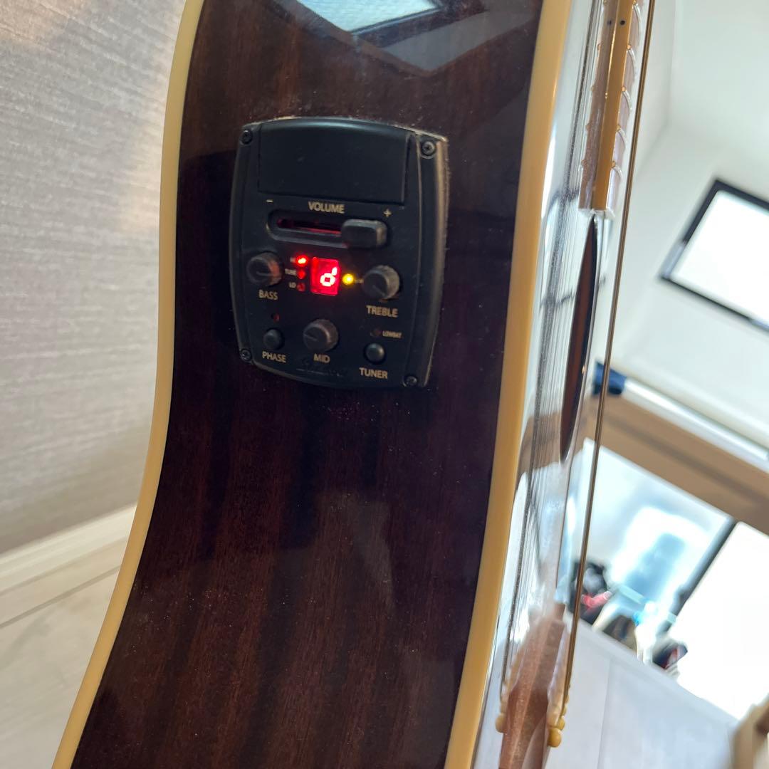 【紅の君】Epiphone AJ-220SCE　ソフトケース付き　エレアコ