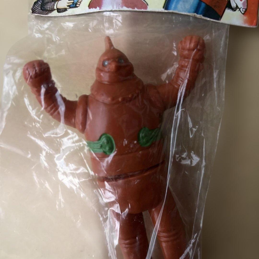 【未開封品】年代物 ブルマァクの怪獣シリーズ 鉄人28号 ソフビ フィギュア ②