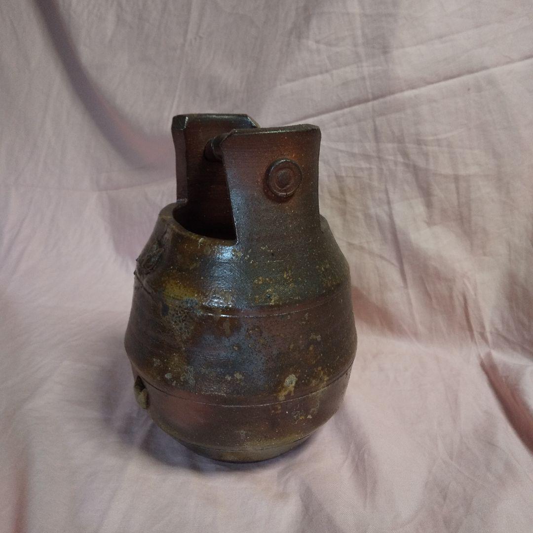 備前焼 小西陶古 花生け