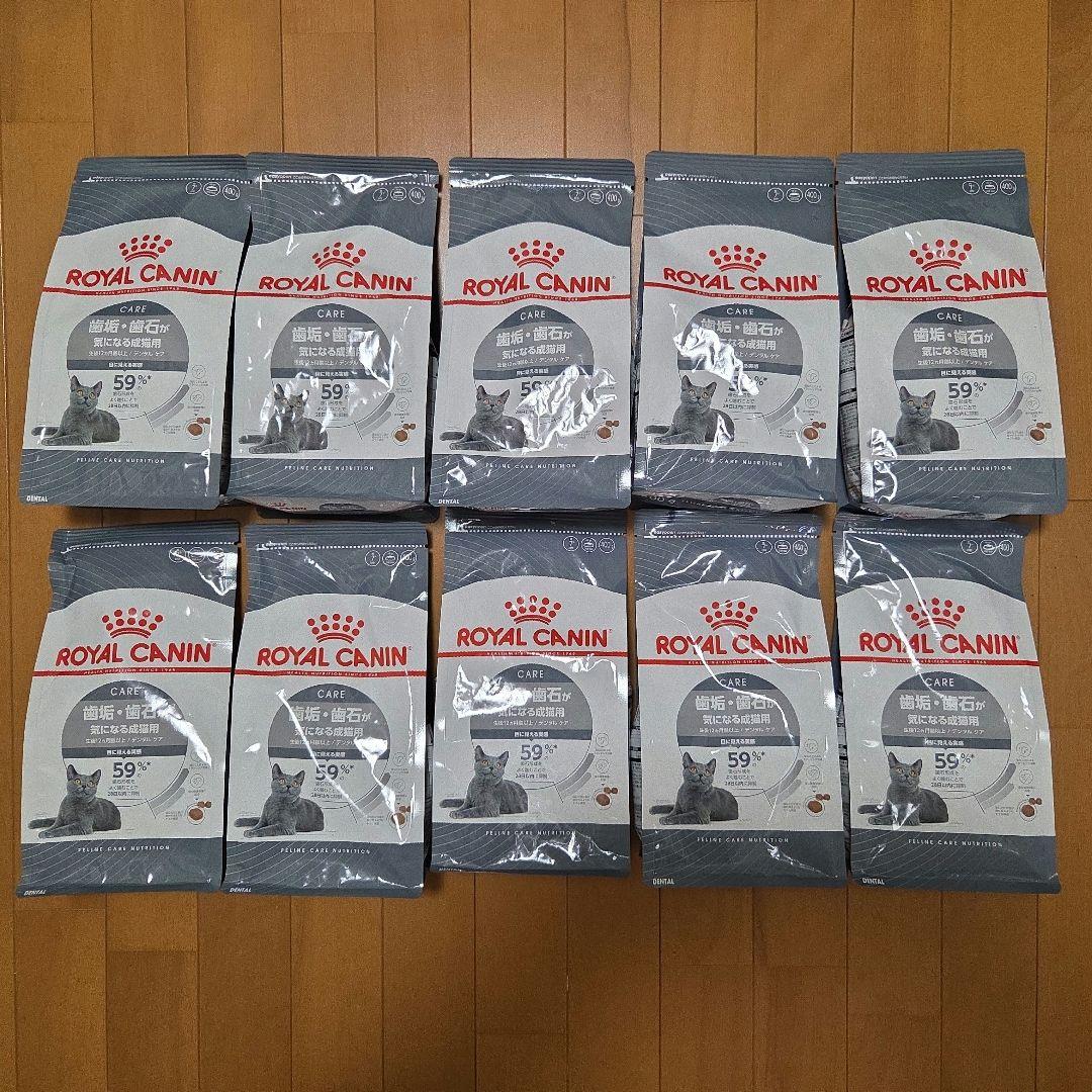 ロイヤルカナン　歯垢・歯石が気になる成猫用　400g 10個セット