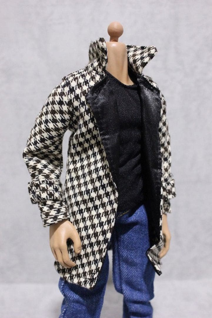 1/6フィギュア用衣装コート&ベスト&ジーンズDOLLSFIGURE FT063