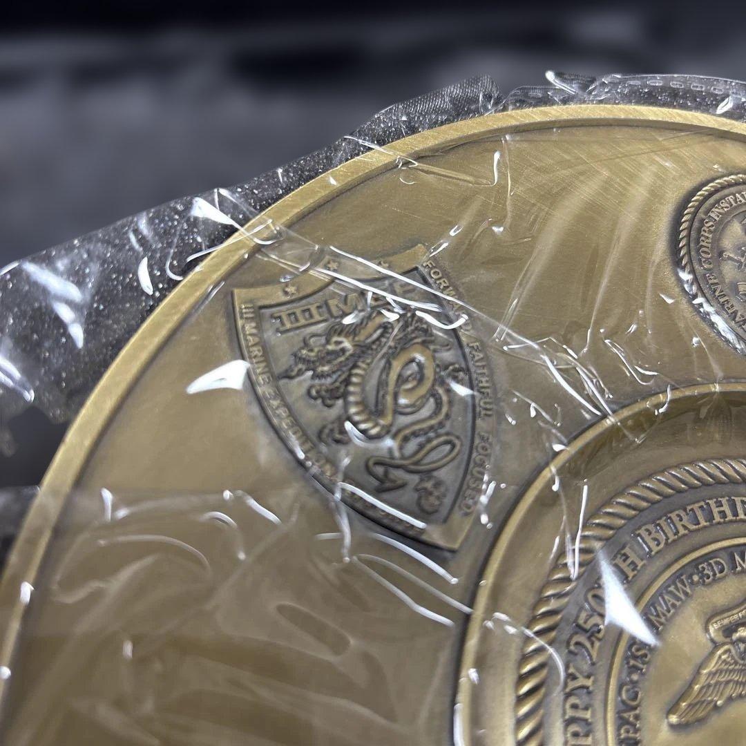 250th Marine Corps Birthday 米海兵隊誕生記念プレート