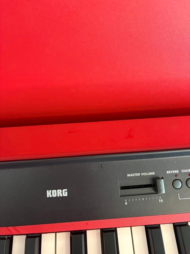 KORG コルグ　LP-350 電子ピアノ赤　88鍵盤　2010年製