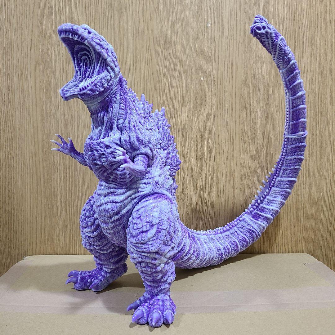 PASSIONTANK シンゴジラ覚醒 組み立て済 ソフビ 白紫マーブル