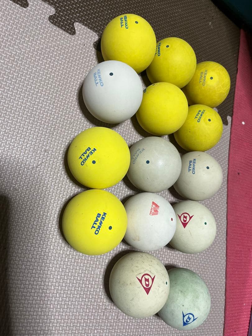 まいこママ専用ソフトテニスボール90球 他未開封備品