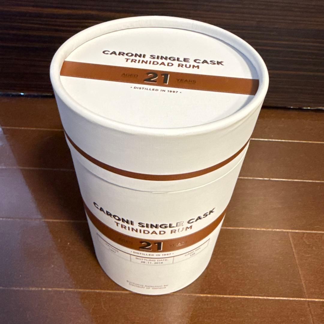 【250本限定】カロニ　シングルカスク　トリニダッド　ラム　ダビドフ