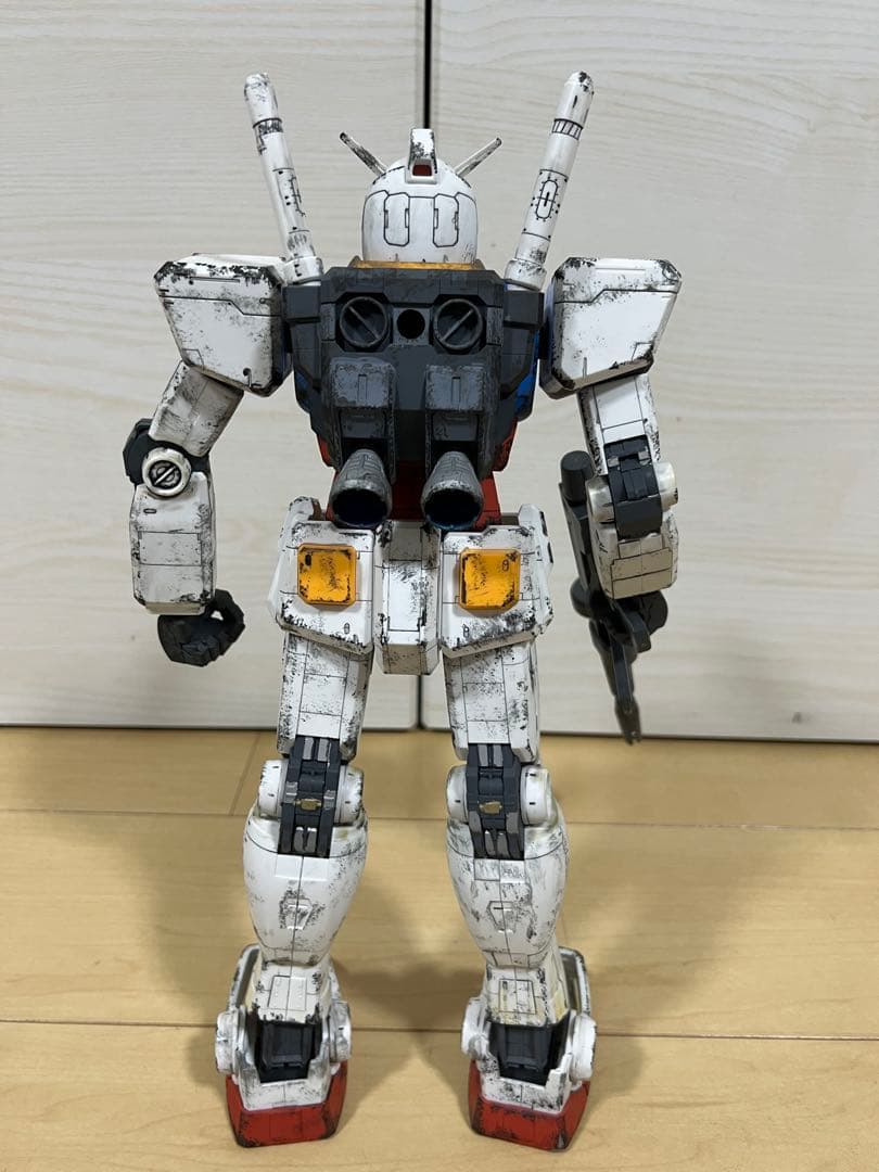【ウェザリング塗装・完成品】1/48 メガサイズモデル RX-78-2ガンダム