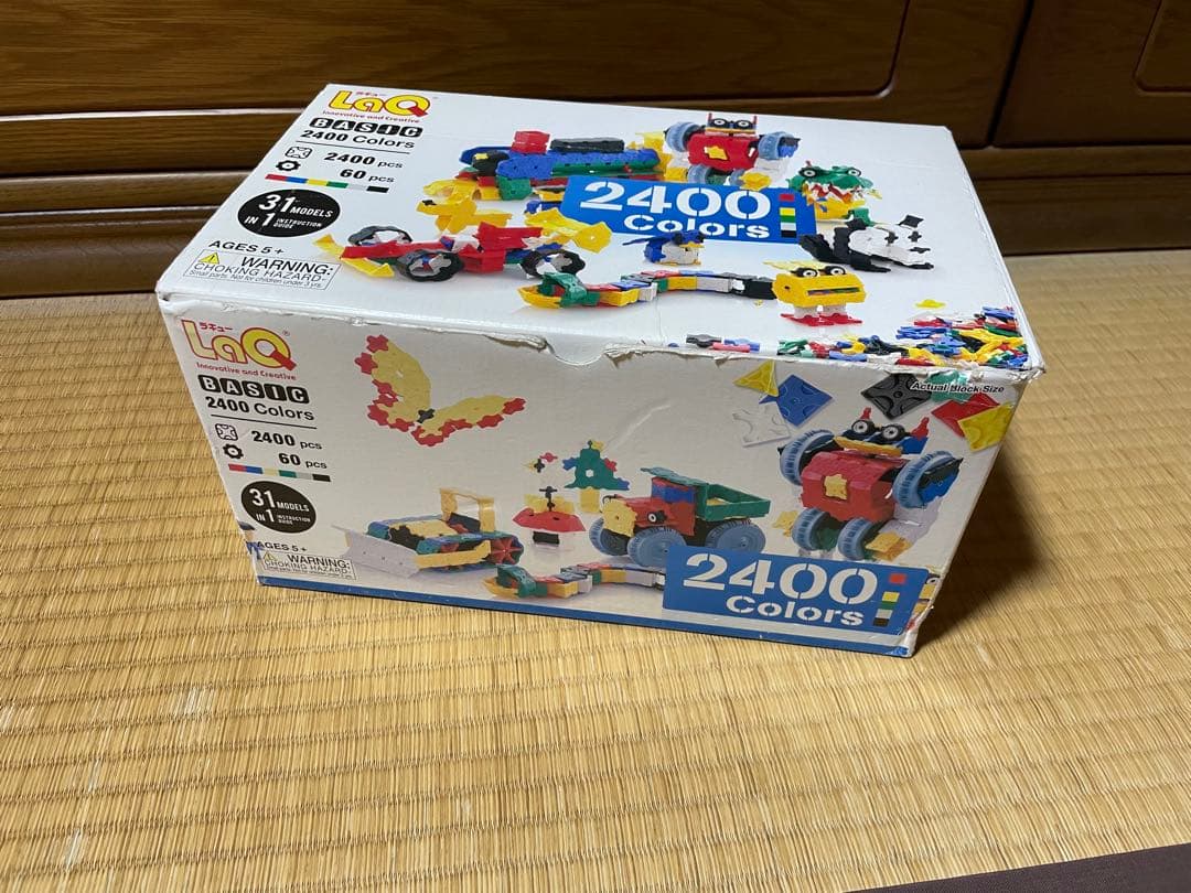 【最安値・廃盤品】LaQ 2400 BOX