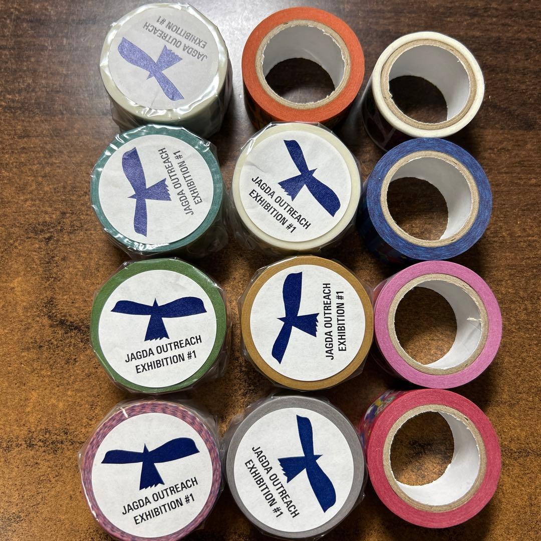 マスキングテープ #4777 JAGDA アーティスト　デザイナー