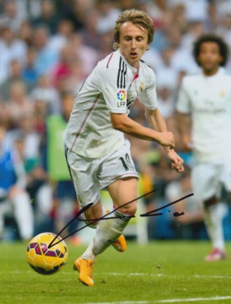 フルマーキング【レアルマドリード 14/15 ユニフォーム 19番 モドリッチ】