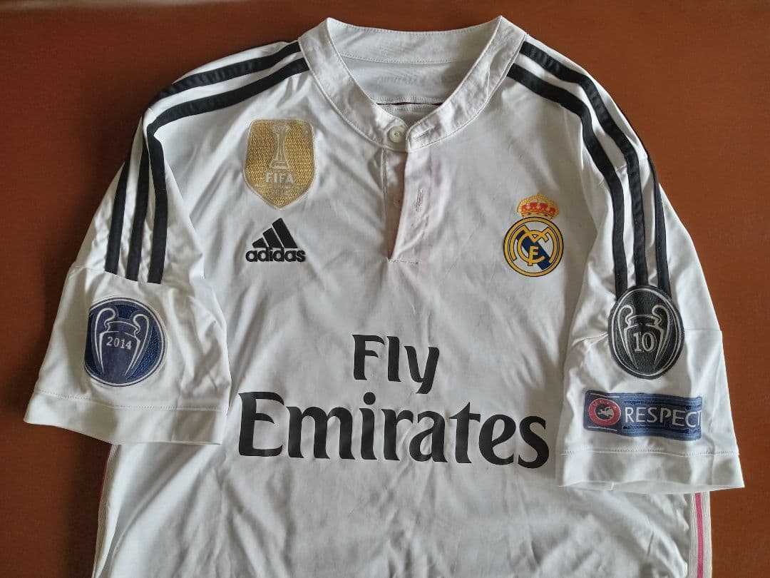 フルマーキング【レアルマドリード 14/15 ユニフォーム 19番 モドリッチ】