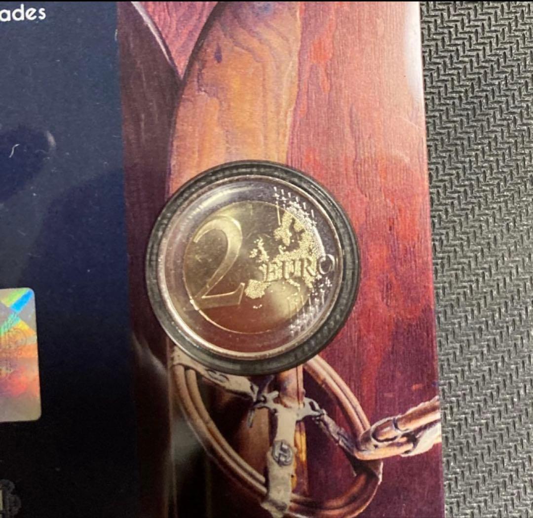 アンドラ 2024年 スキー100周年 2ユーロ