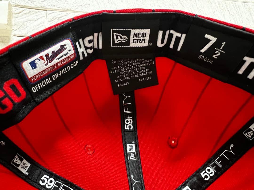 レア日本未発売 ニューエラ シカゴホワイトソックス シティコネクト7 1/2