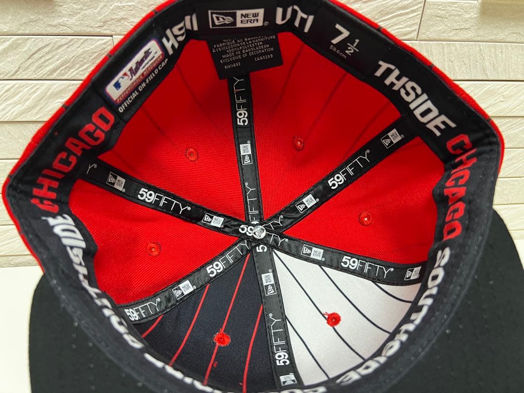 レア日本未発売 ニューエラ シカゴホワイトソックス シティコネクト7 1/2