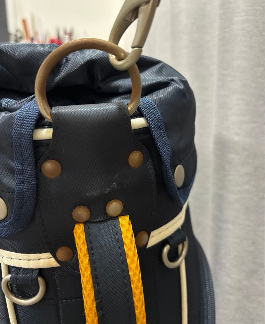 i*a様 新品訳あり　ルコックスポルティフゴルフ　レディスキャディーバック　水玉