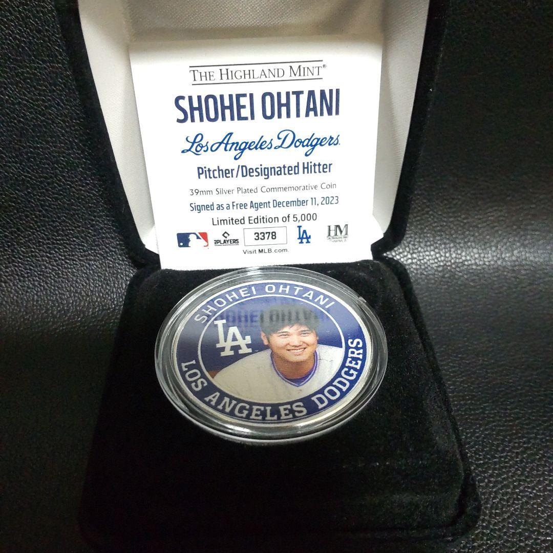 MLB公式ライセンス品 大谷翔平選手 2023年ドジャース入団記念