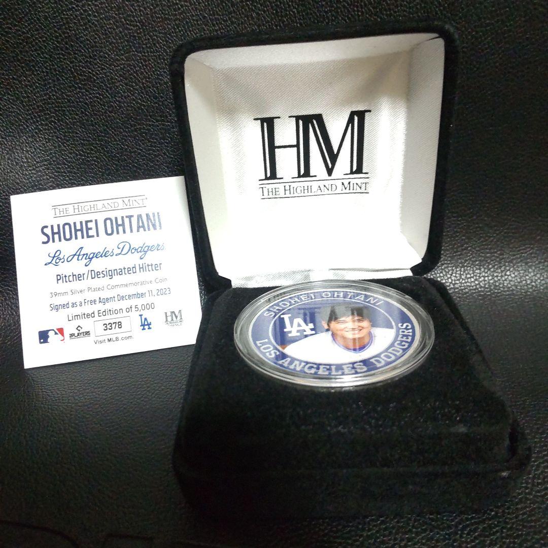 MLB公式ライセンス品 大谷翔平選手 2023年ドジャース入団記念