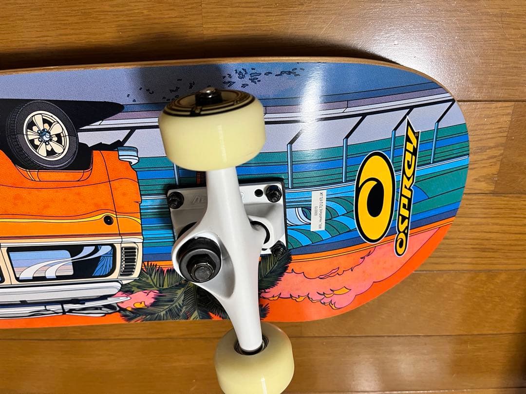 Volkswagen フォルクスワーゲンスケートボード オレンジバス　未使用品