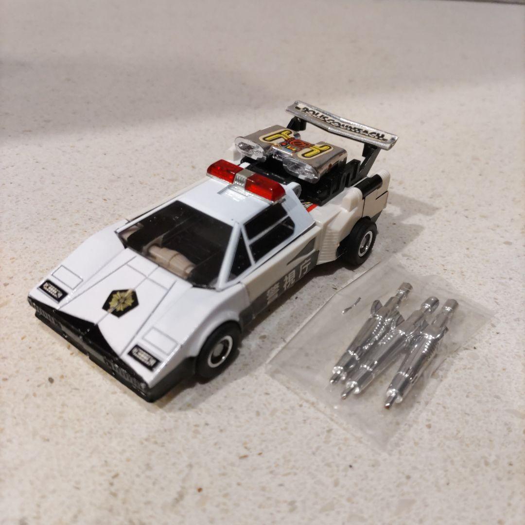 ダイアクロン　カーロボット　No.3 カウンタックLP500S　パトカータイプ