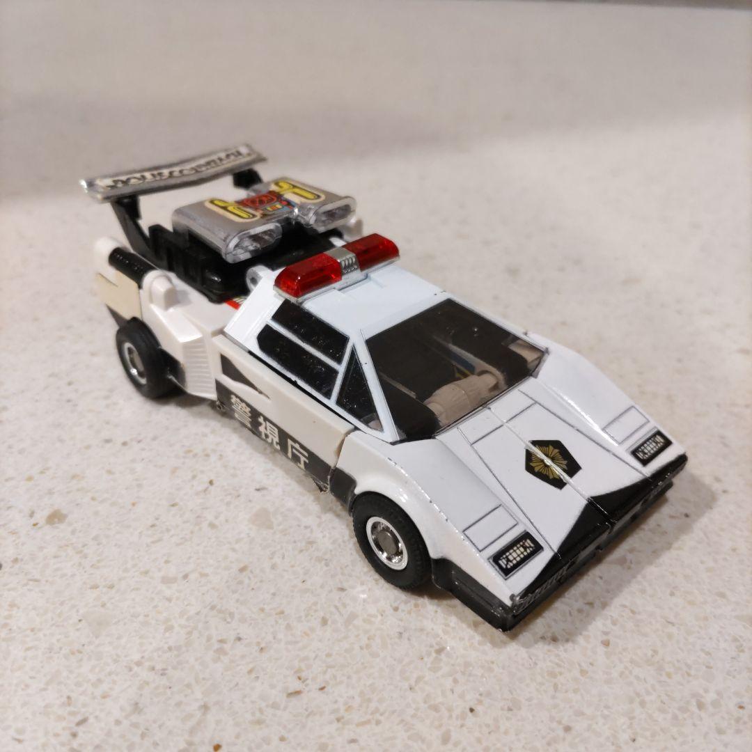 ダイアクロン　カーロボット　No.3 カウンタックLP500S　パトカータイプ