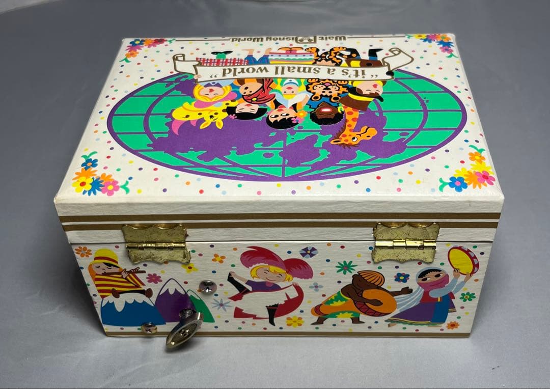 激レア　1960年代　ディズニー　イッツ・ア・スモールワールド　オルゴール