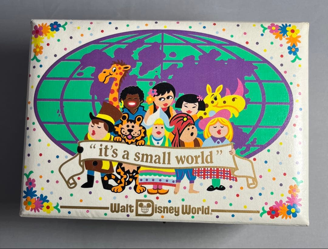 激レア　1960年代　ディズニー　イッツ・ア・スモールワールド　オルゴール