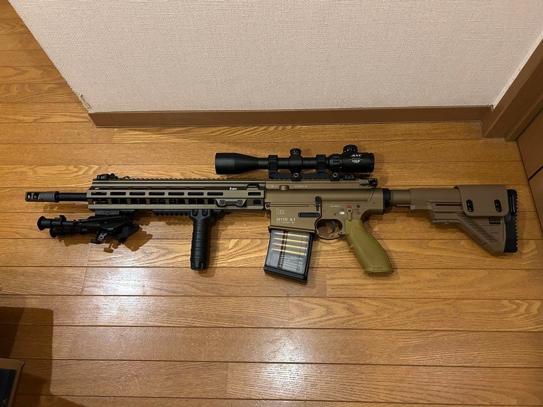 東京マルイ製次世代HK417 M110 A1 タイプトイガン FDAスコープ付き