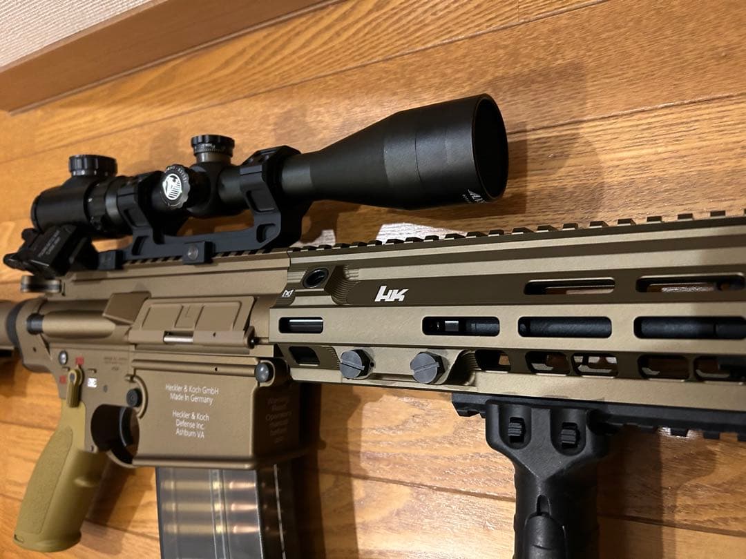 東京マルイ製次世代HK417 M110 A1 タイプトイガン FDAスコープ付き