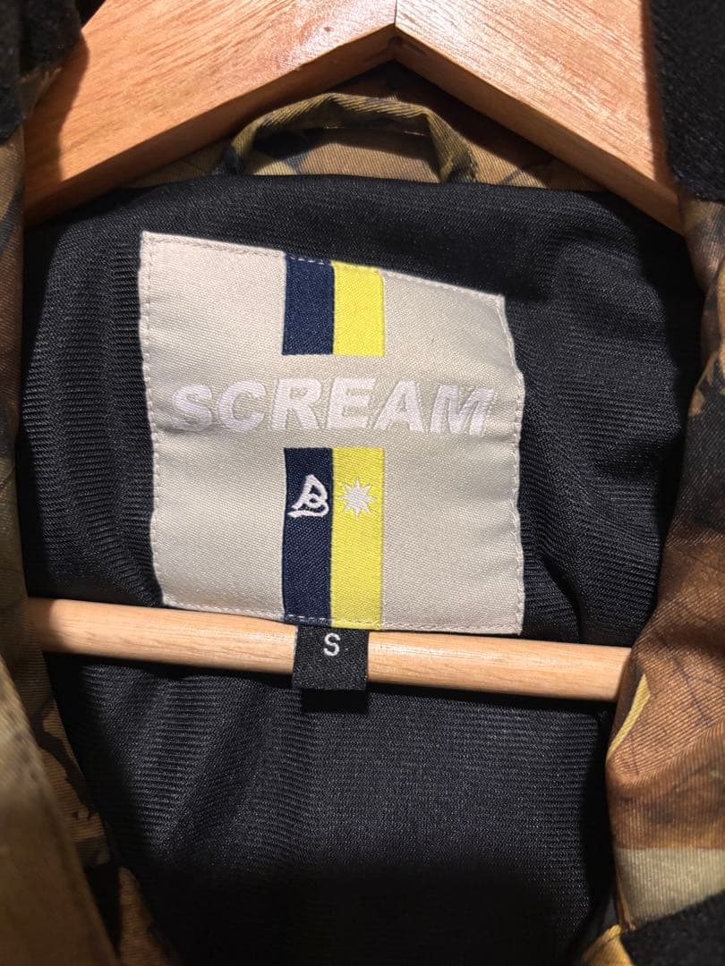 スクリーム　スノーボードウェア上下　ユニセックスサイズS