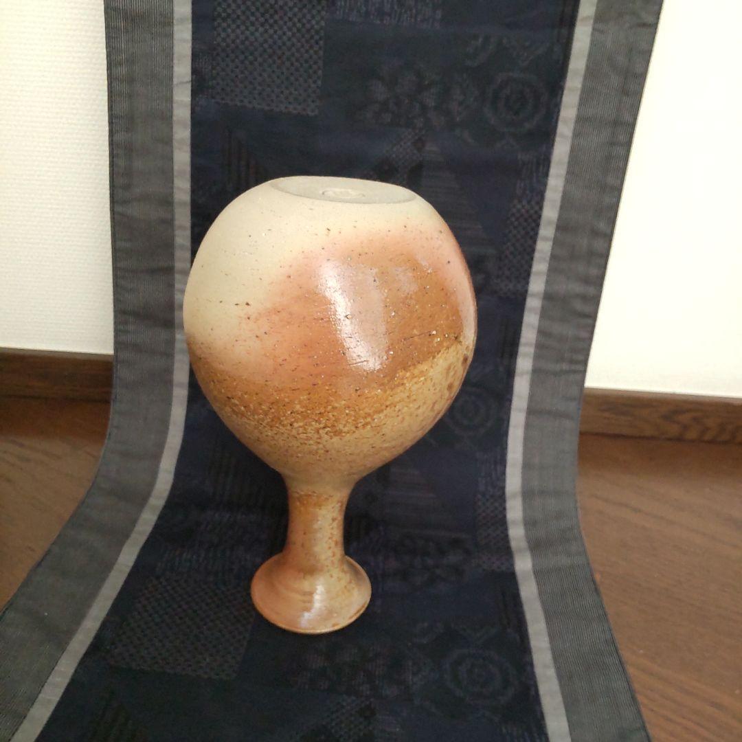 鶴くび　備前焼　15