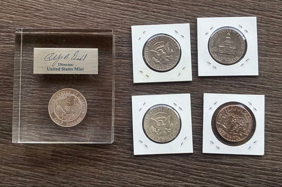 古銭 アメリカ ケネディ ハーフダラー　 銀貨　記念硬貨セットオリンピック