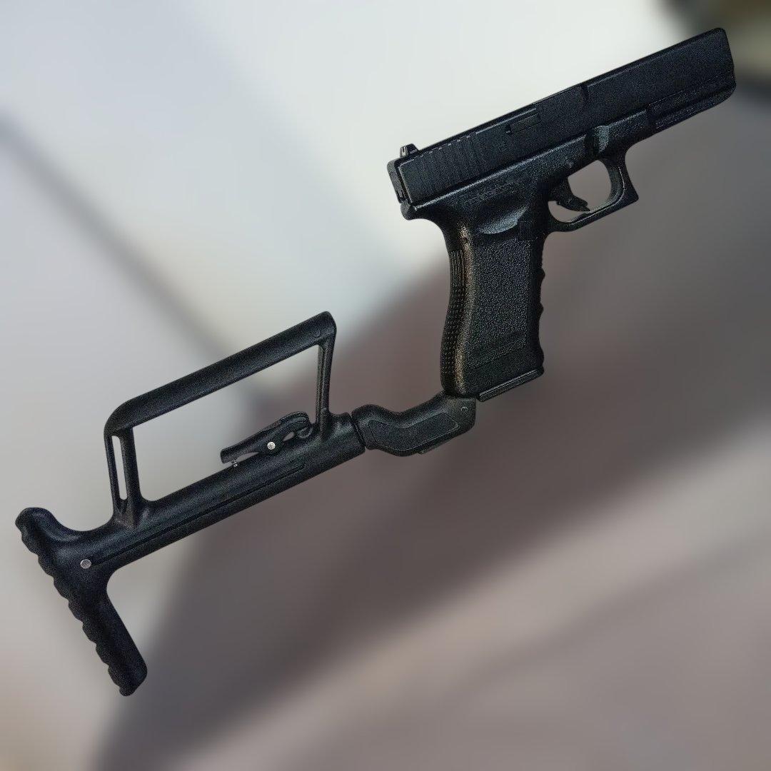 KSC G17 レイルドフレーム ブローバック　フォールディングストック