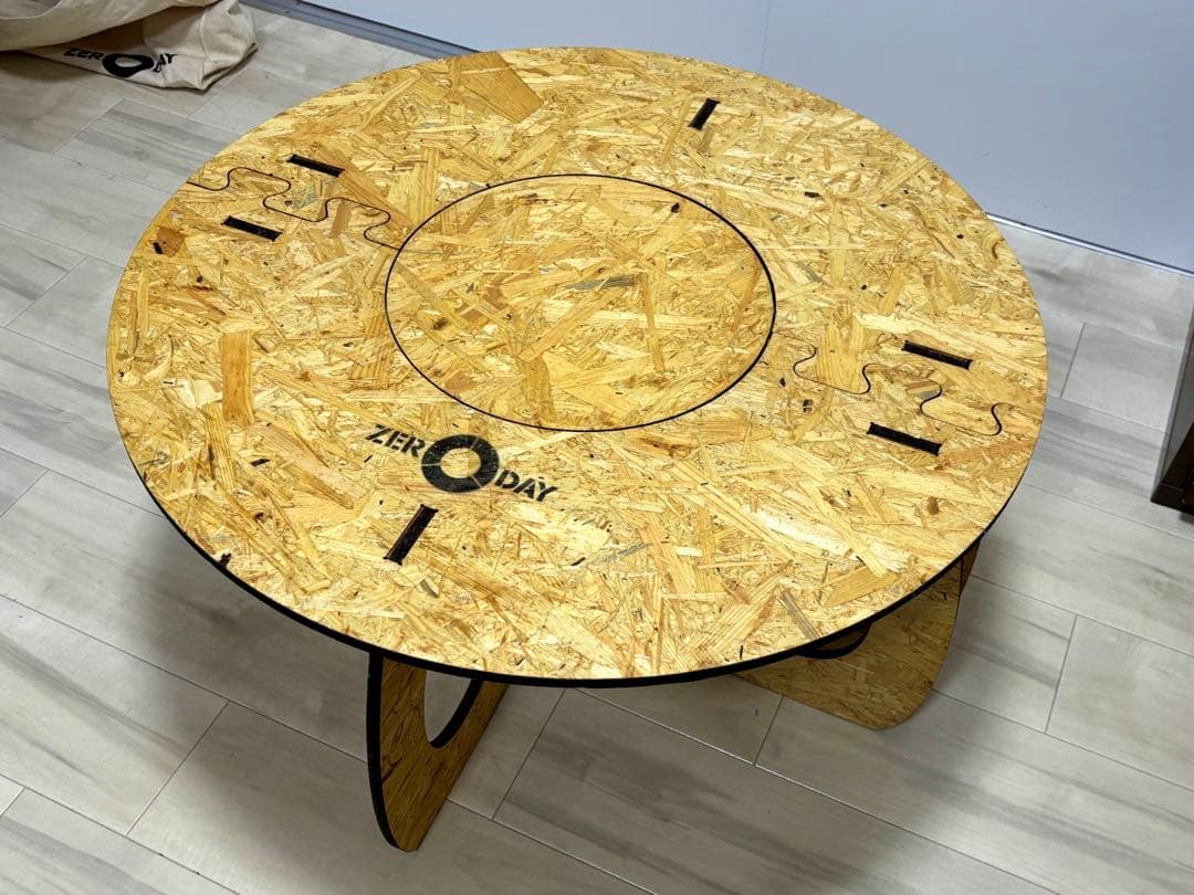 ゼロデイ　ZERODAY ドーナツテーブル　廃盤品！！