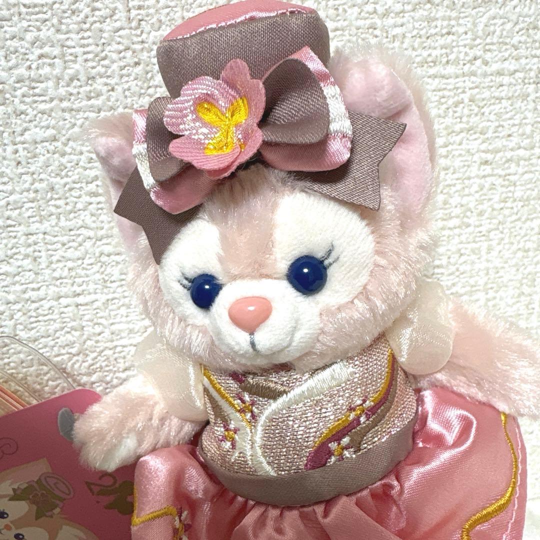 香港ディズニー　リーナベルぬいぐるみキーチェーンGODIVA