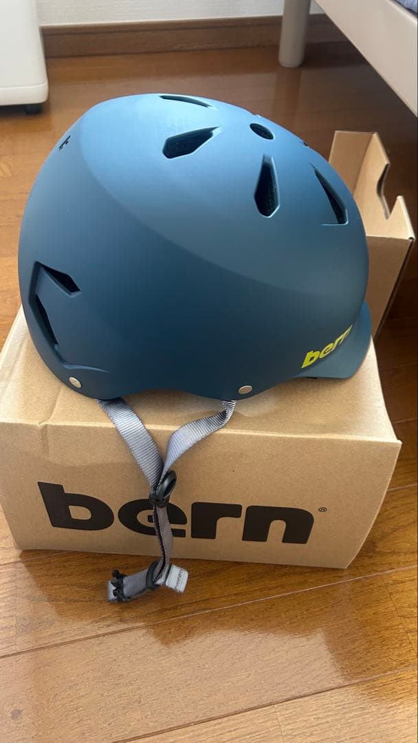 bern ヘルメット ワッツ マットミューテッドティール XLサイズ日本サイズM