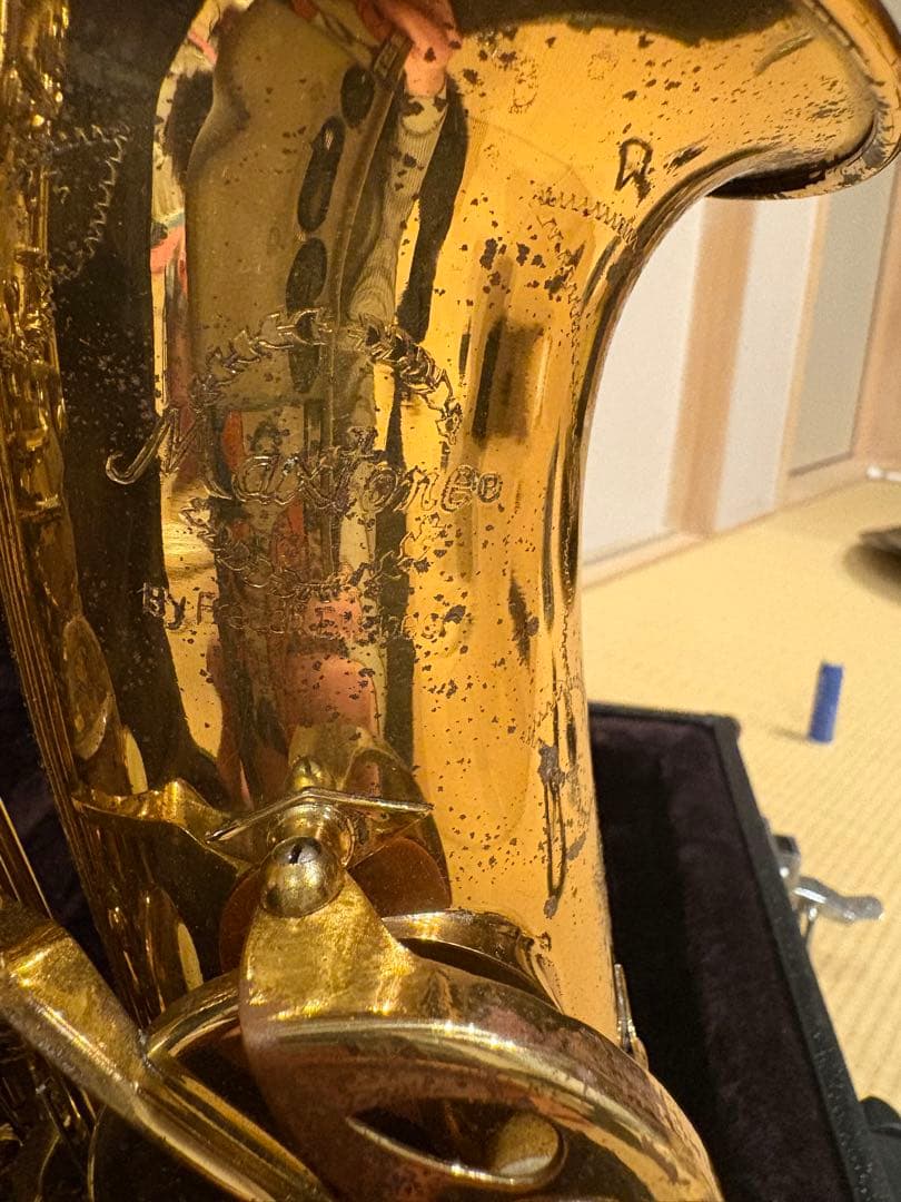 Max toneサックス 本体 ケース付き