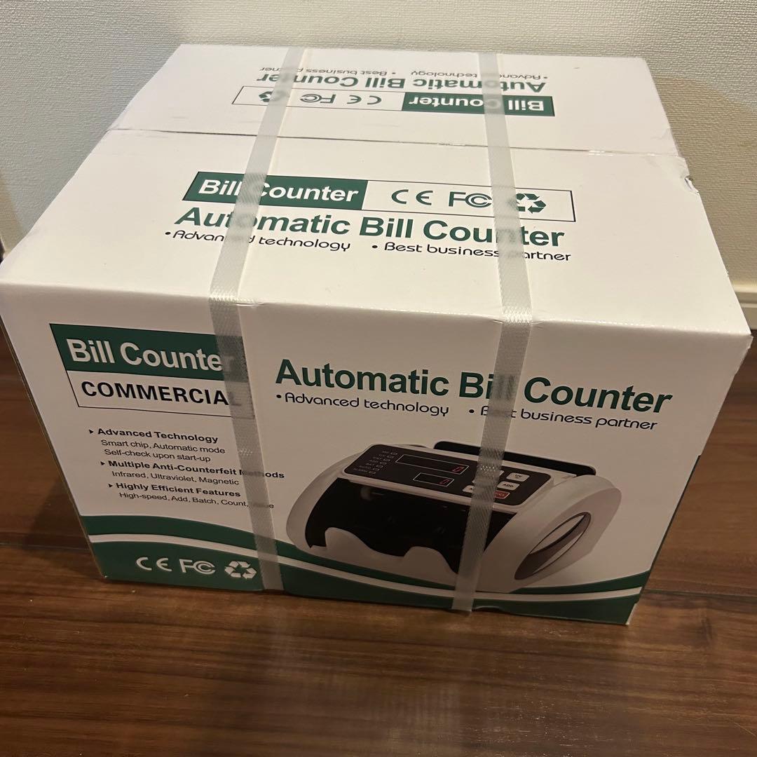紙幣カウンター マネーカウンター 紙幣計数機 新紙幣対応 日本専用 偽札検知機能