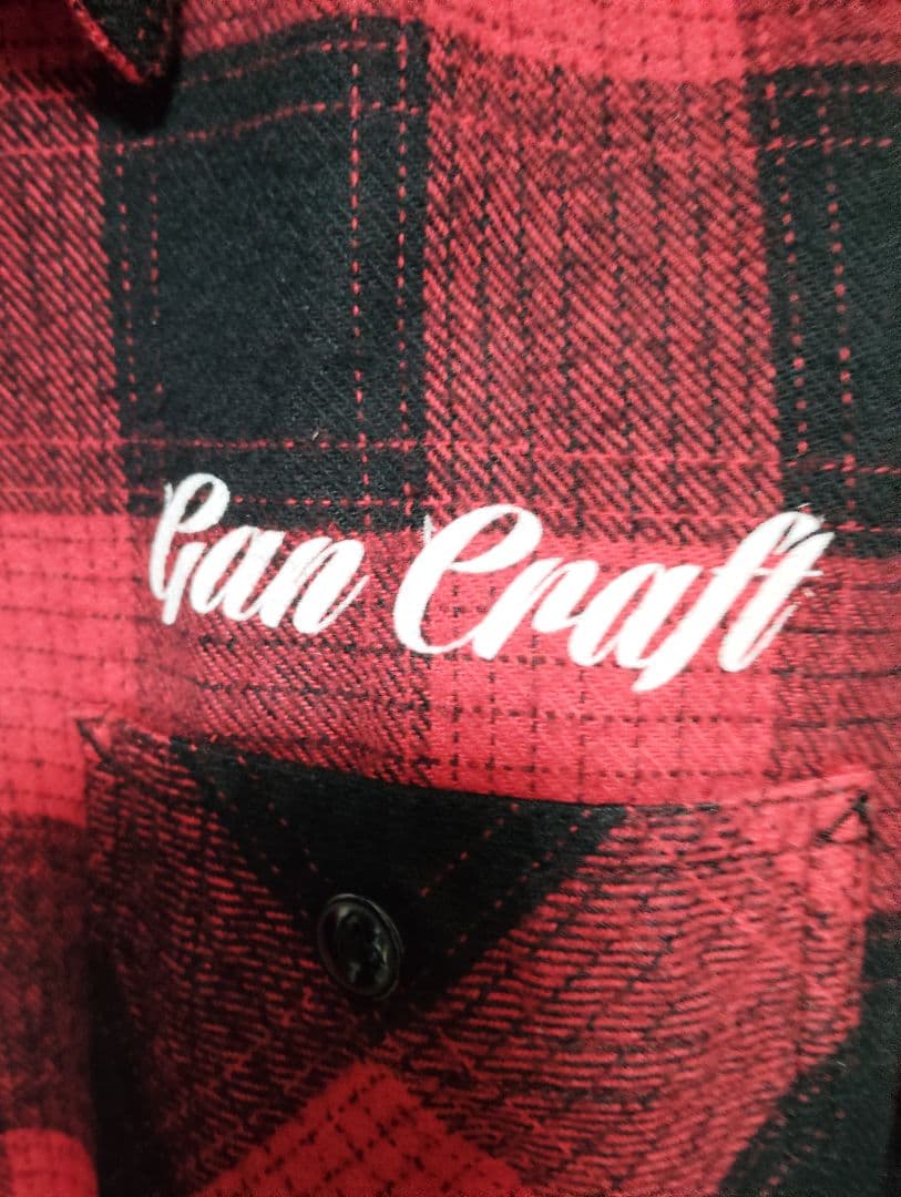 GAN CRAFT ガンクラフト ネルシャツ XL