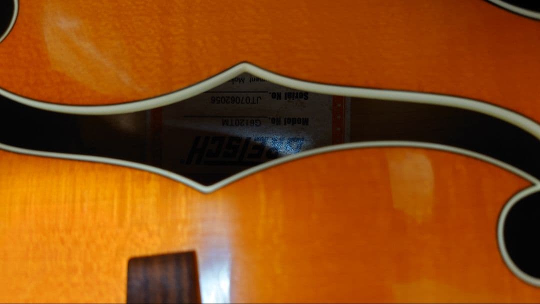 s*i様 グレッチ 6120TM 2007年製 gretsch 6120 トラ