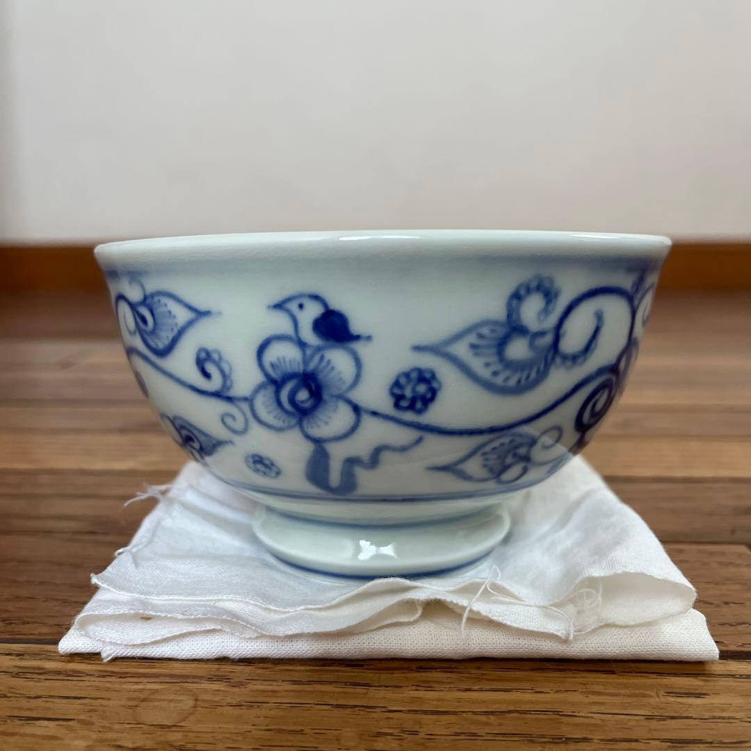 寒川義崇　安南茶碗  紀州焼