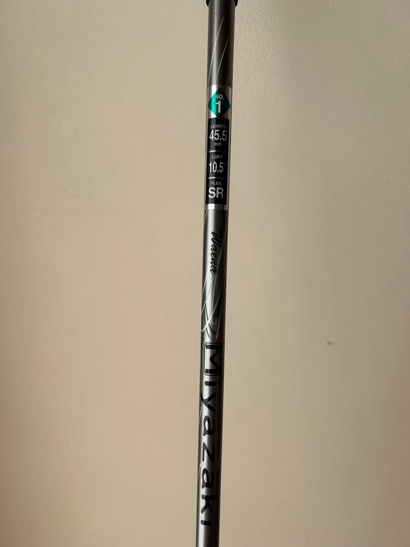 ゼクシオ10 X ドライバー　ミヤザキシャフトSR ヘッドカバー付