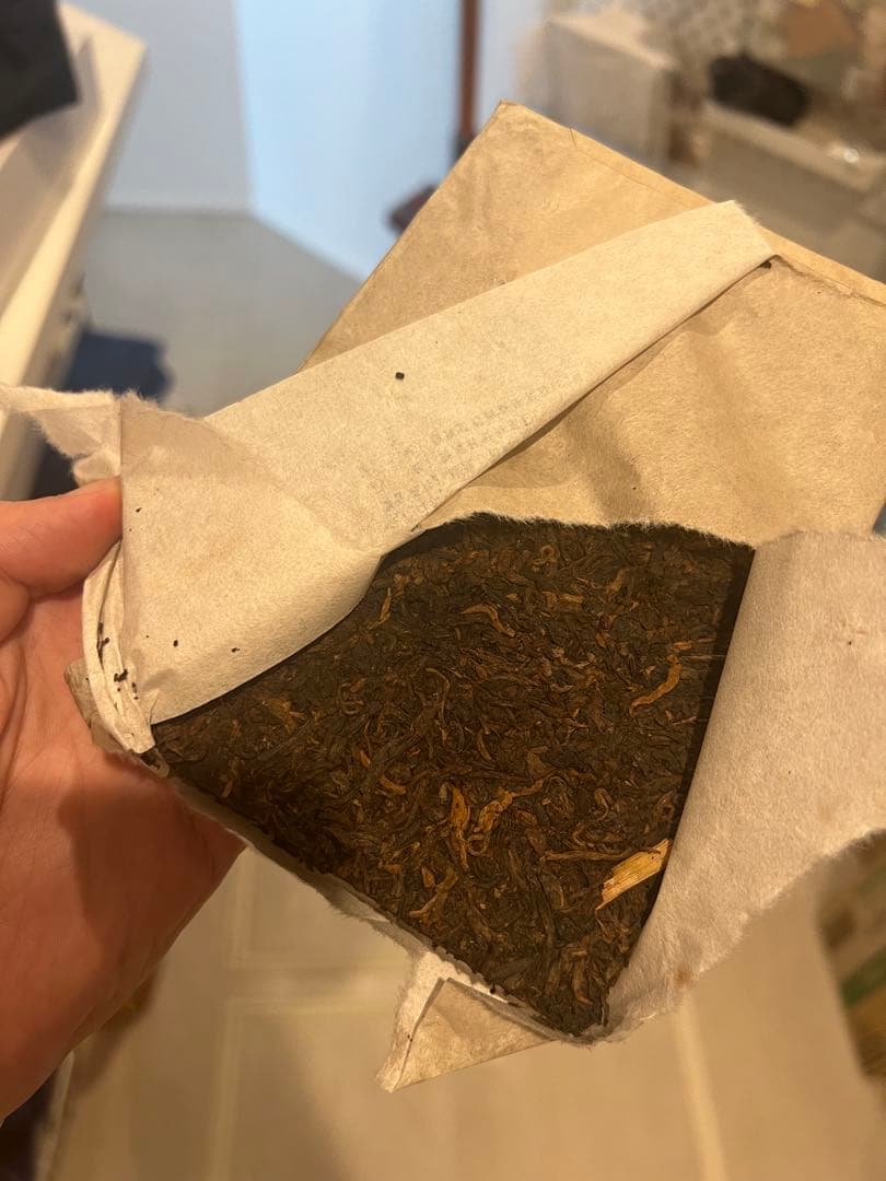 雲南 勐海古樹茶砖 2003年 熟茶 250g