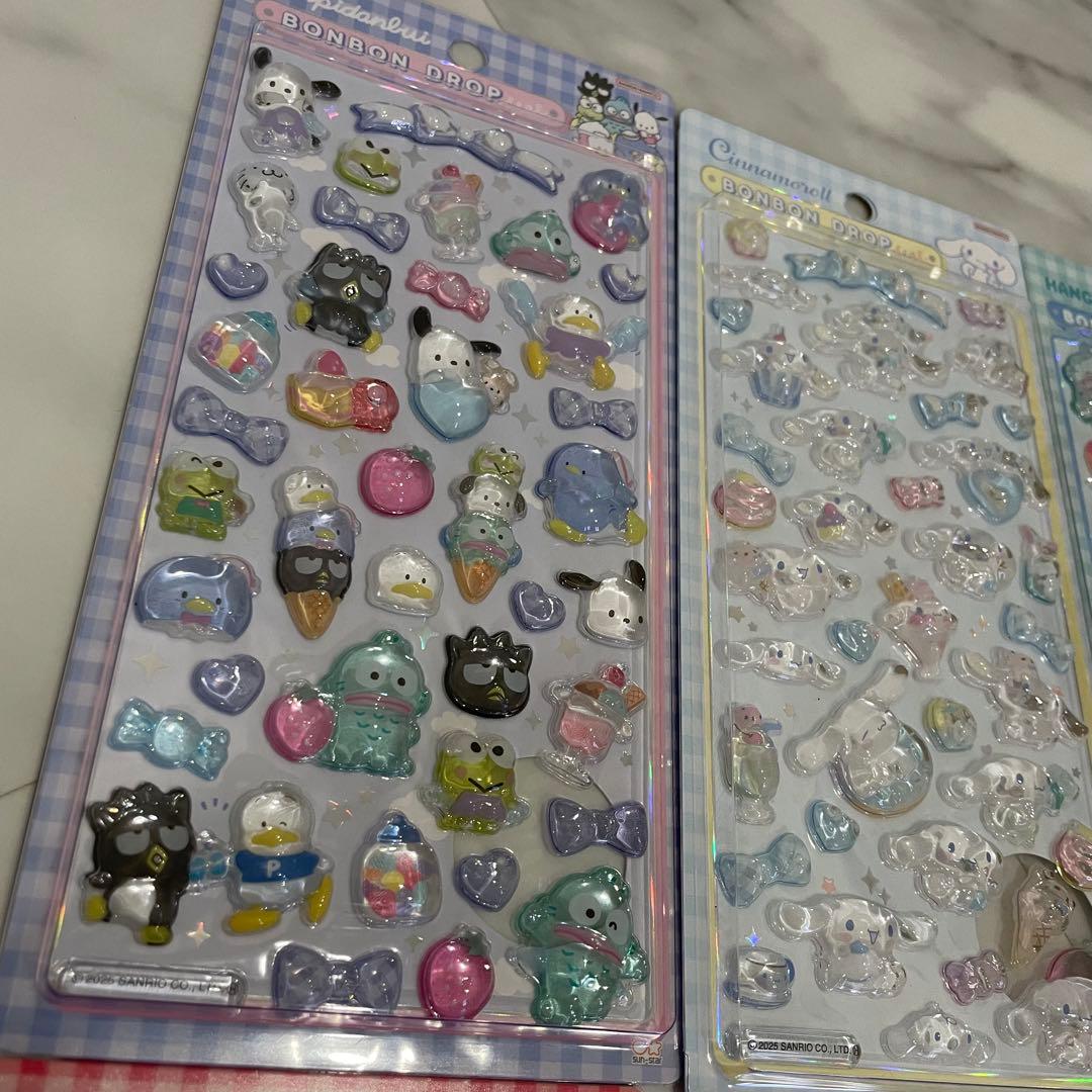 正規品 サンリオ ボンボンドロップシール 第2弾