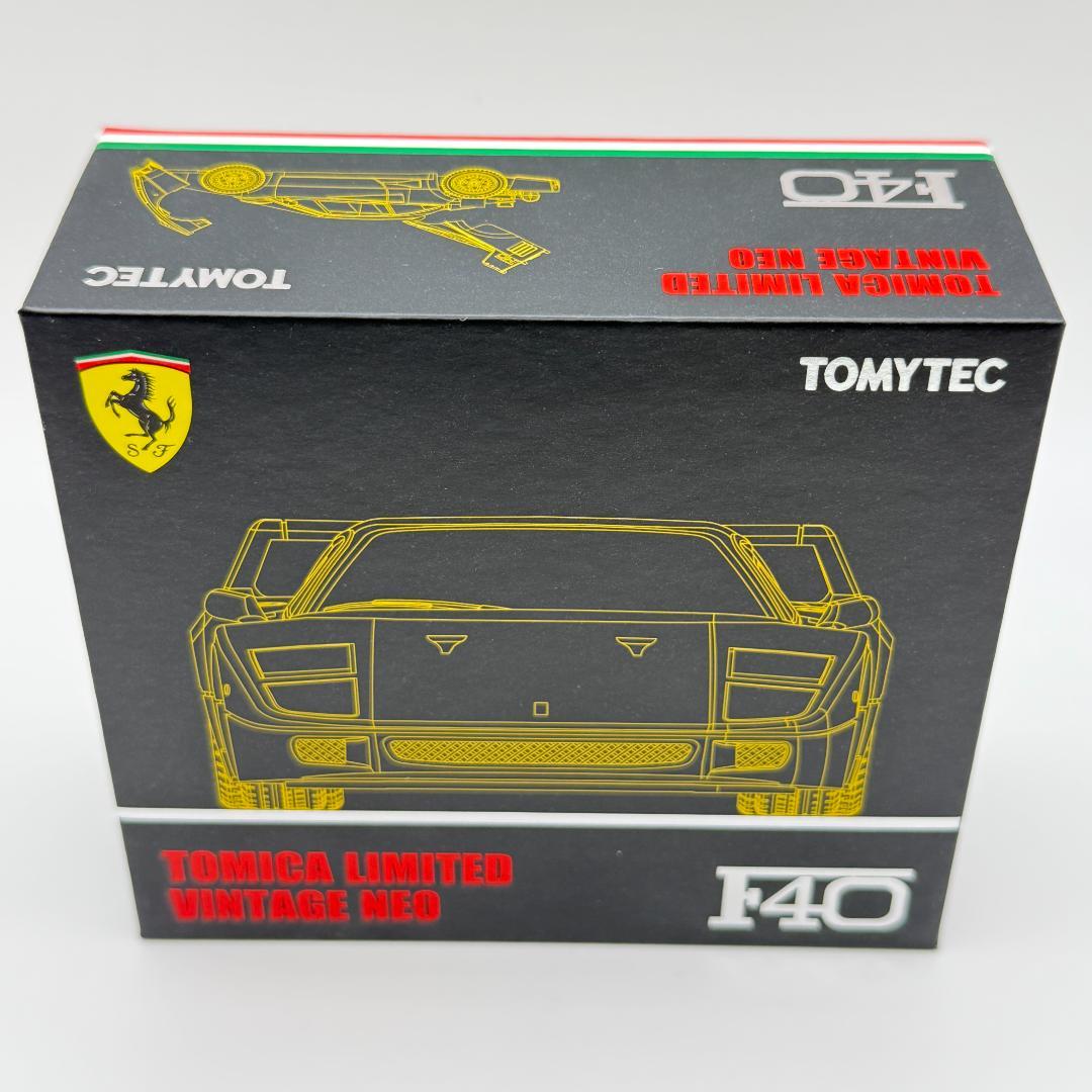 TLV-NEO フェラーリF40 (黄) 限定トミカリミテッドヴィンテージネオ