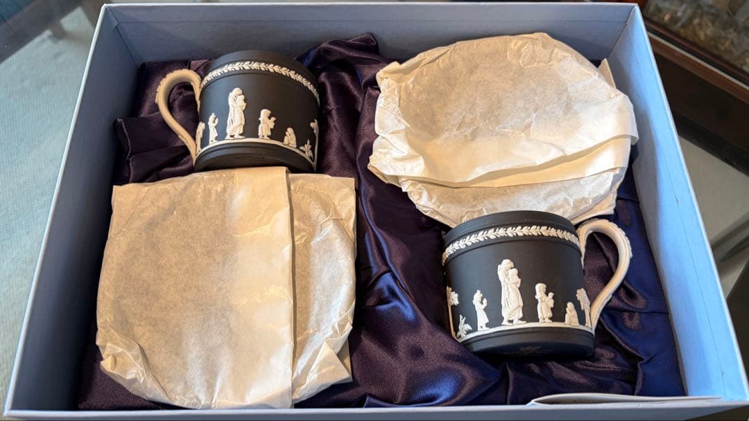 ウェッジウッド レディー テンプルタウン カップ & ソーサー（シリアルNo付き