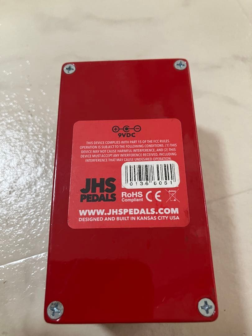 JHS Pedals Angry Charlie V3【箱・缶バッジ・ピック付】